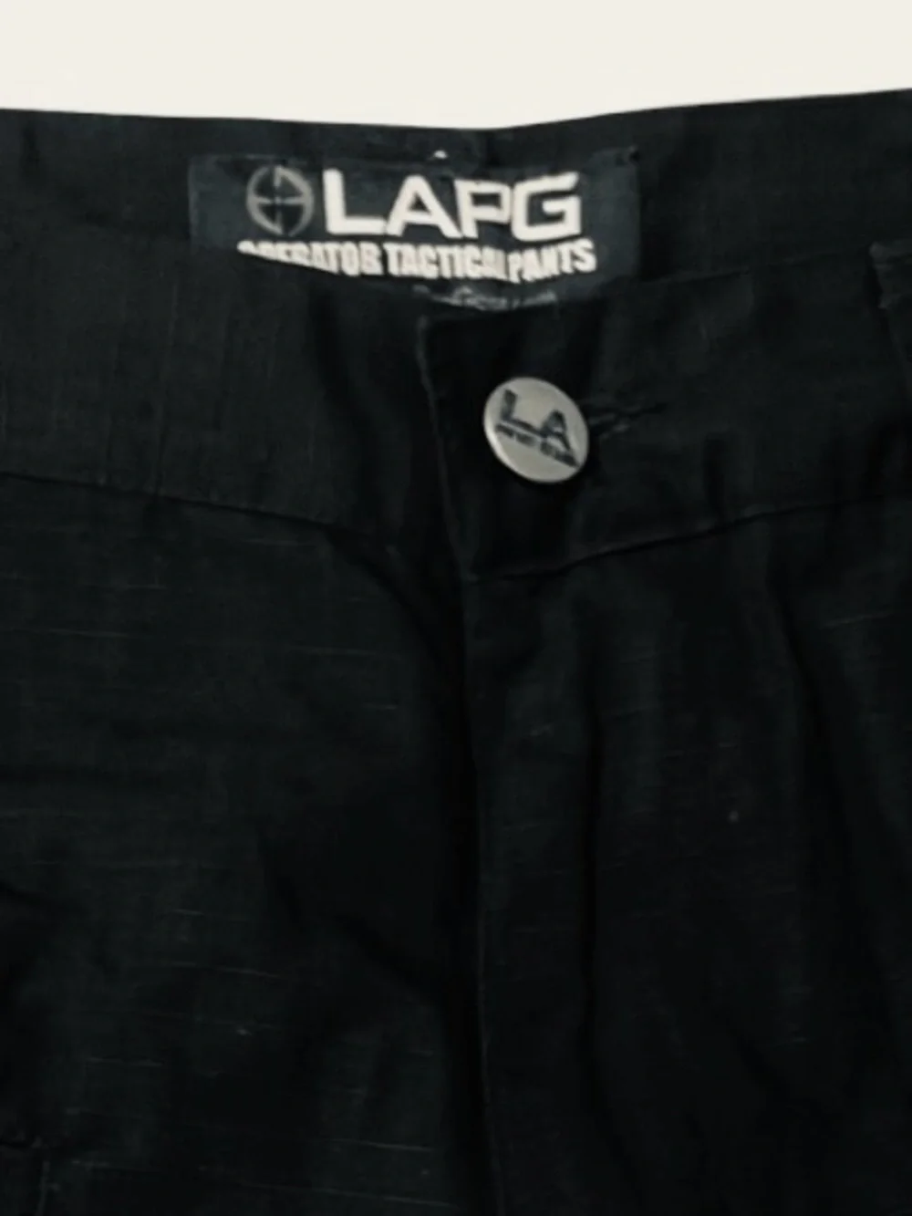 LAPG OPERATOR TACTICAL PANTS Men’s Black Cargo Work Pants